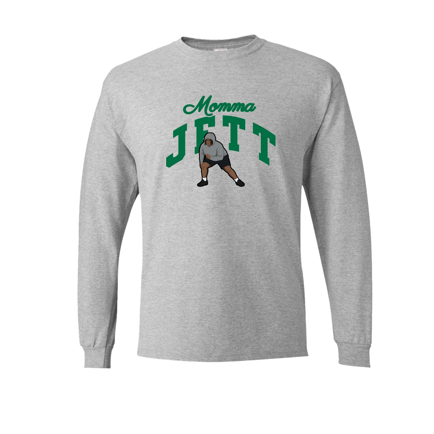 Long Sleeve Tee — Mothers Day Arch in Grey