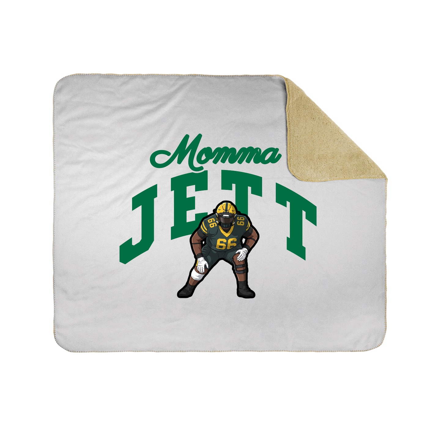 Throw Blanket — Mothers Day Arch in White