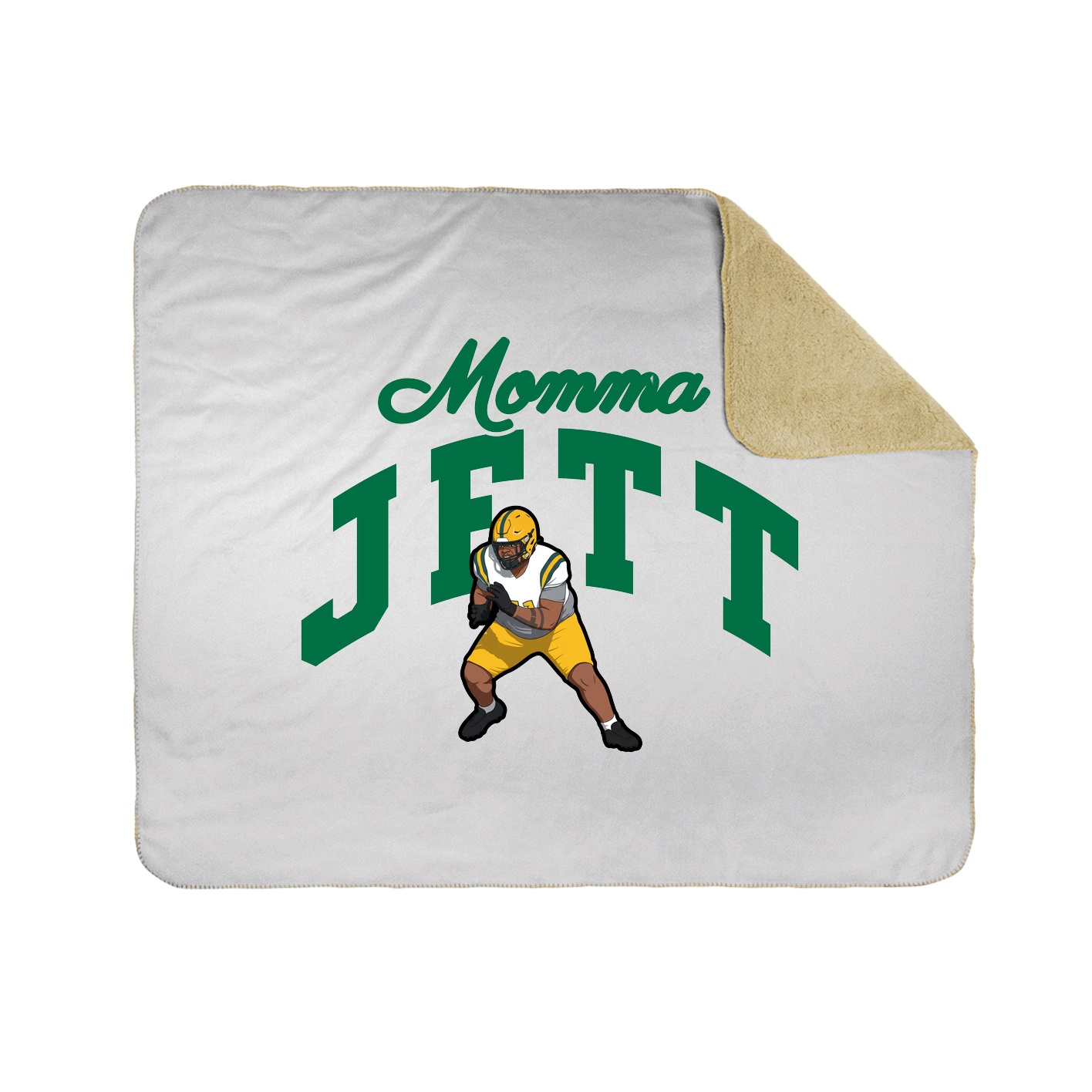 Throw Blanket — Mothers Day Arch in White