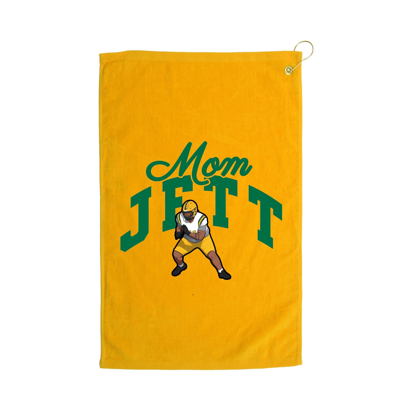 Golf Towel — Mothers Day Arch in Gold