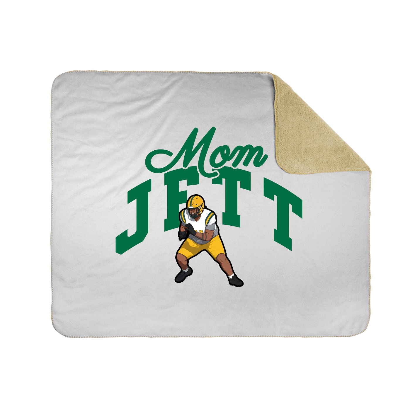 Throw Blanket — Mothers Day Arch in White