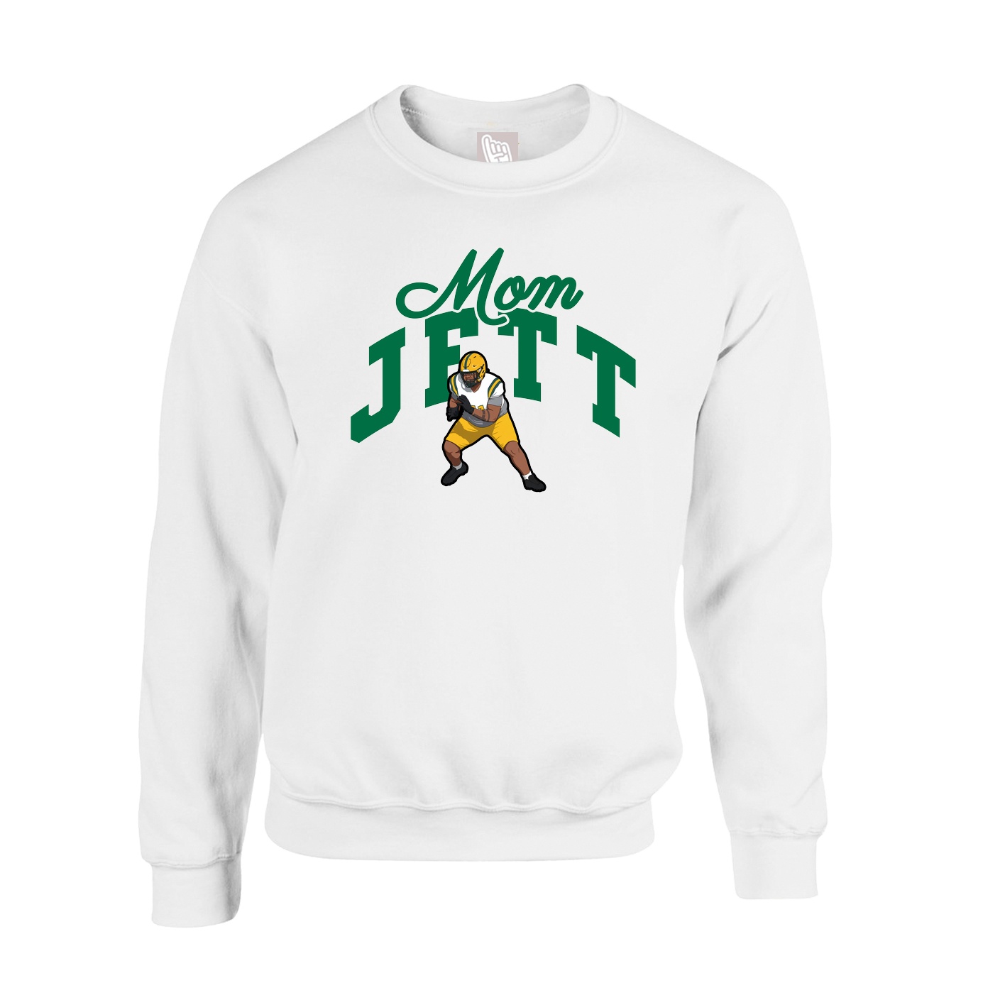 Fleece Crew — Mothers Day Arch in White