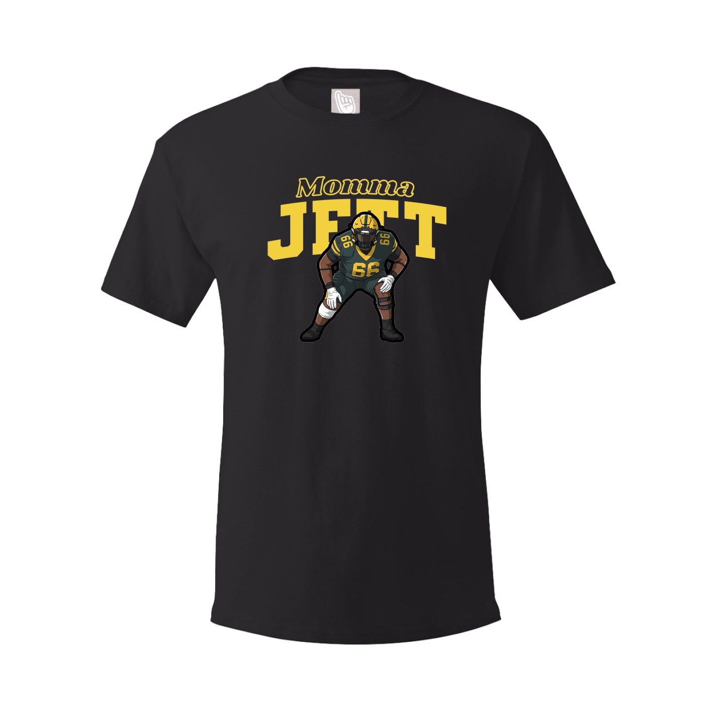 Youth Tee — Mothers Day Block in Black
