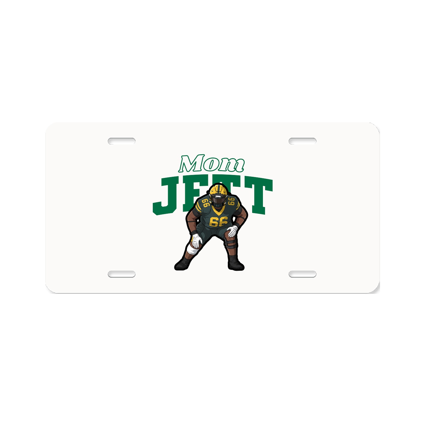 License Plate — Mothers Day Block in Classic