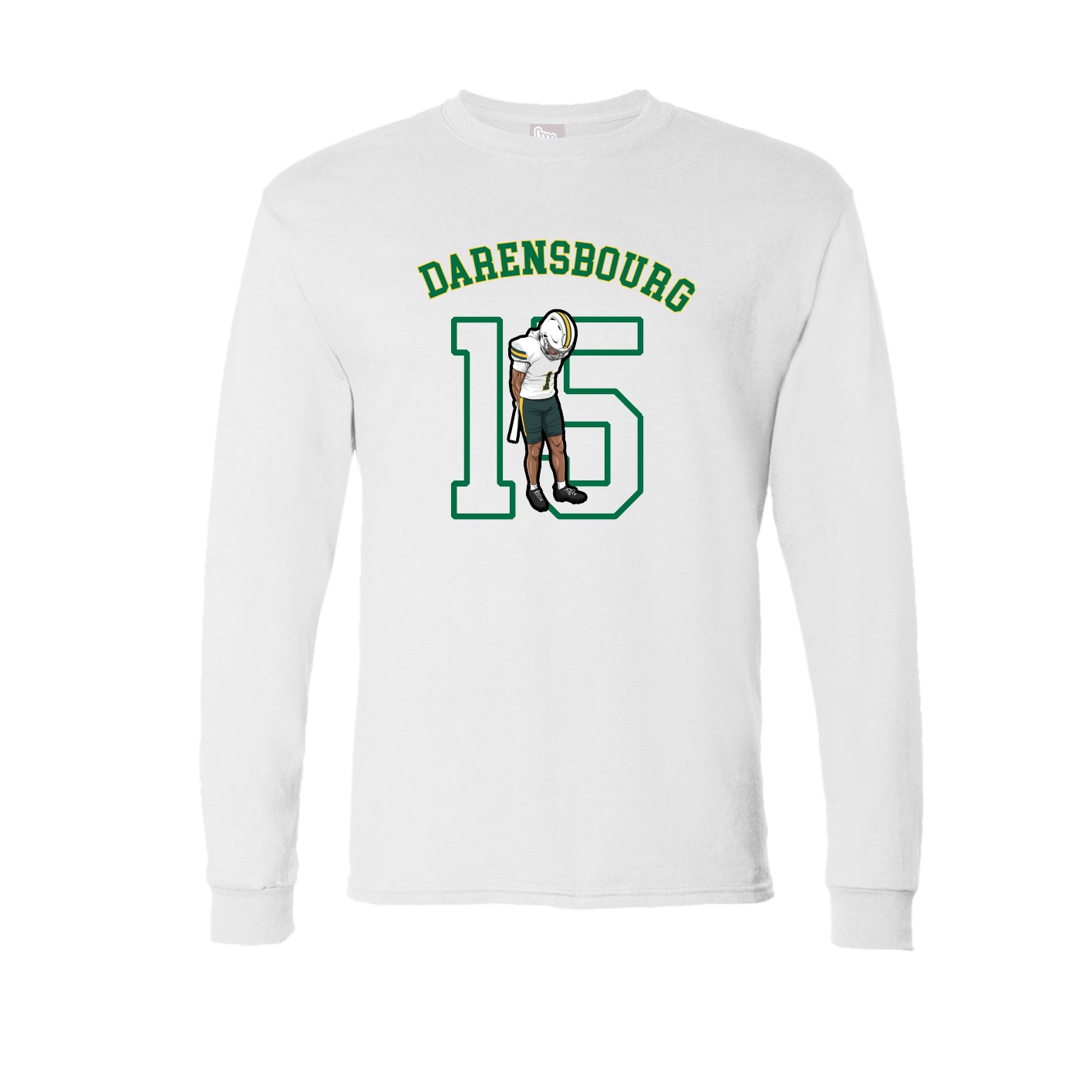 Long Sleeve Tee — Shirsey Arch in White
