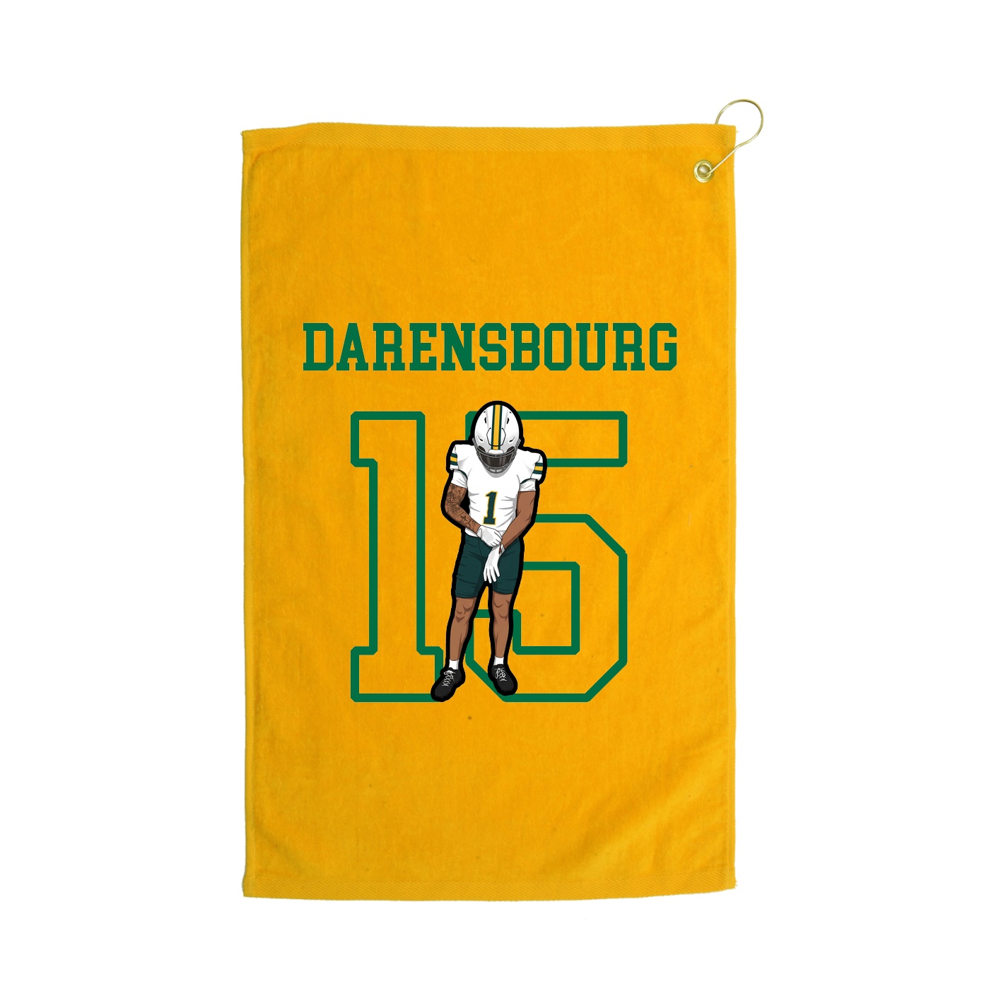 Golf Towel — Shirsey in Gold