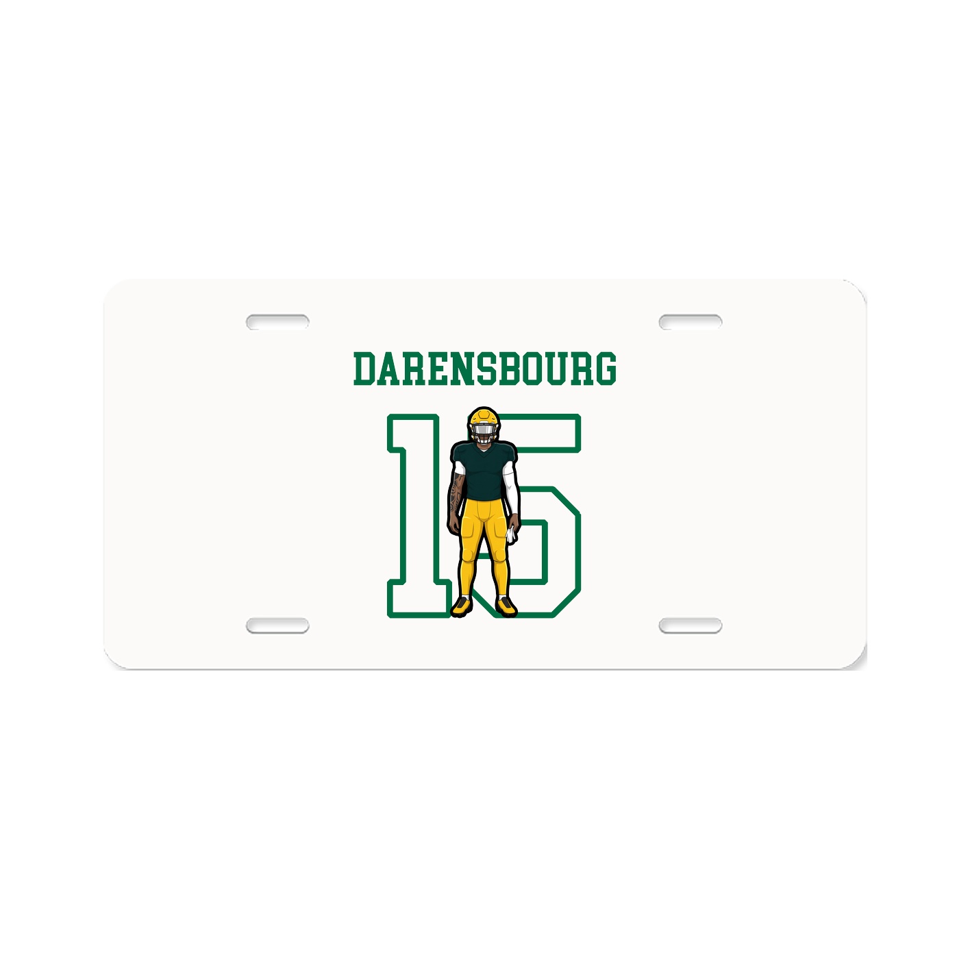 License Plate — Shirsey in Classic