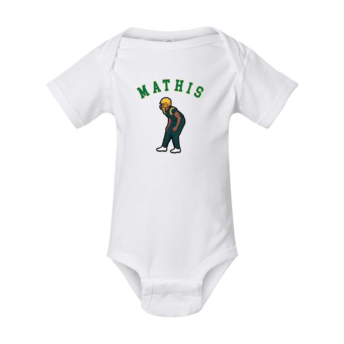 Baby Onesie — Shirsey Arch in White