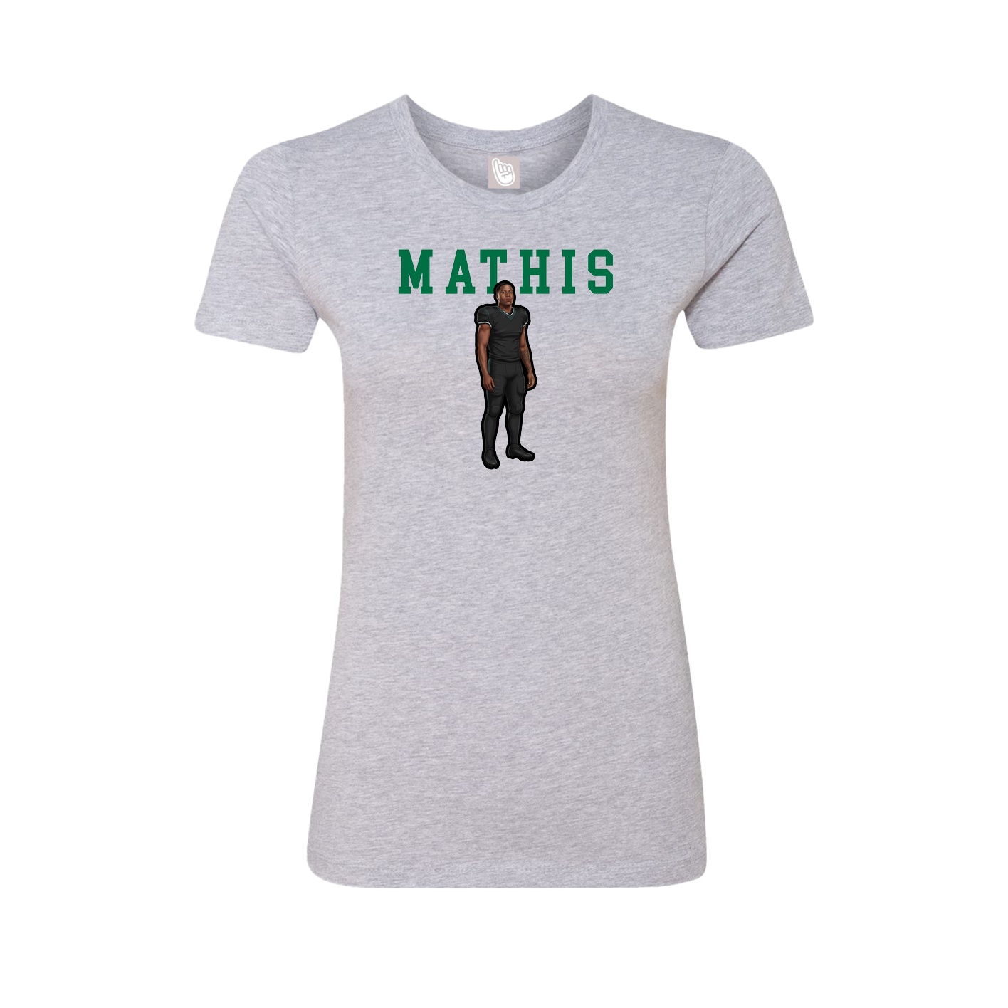 Fitted Women's Tee — Shirsey in Grey