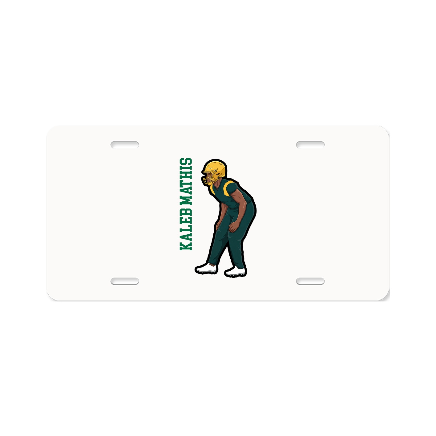 Aluminum License Plate