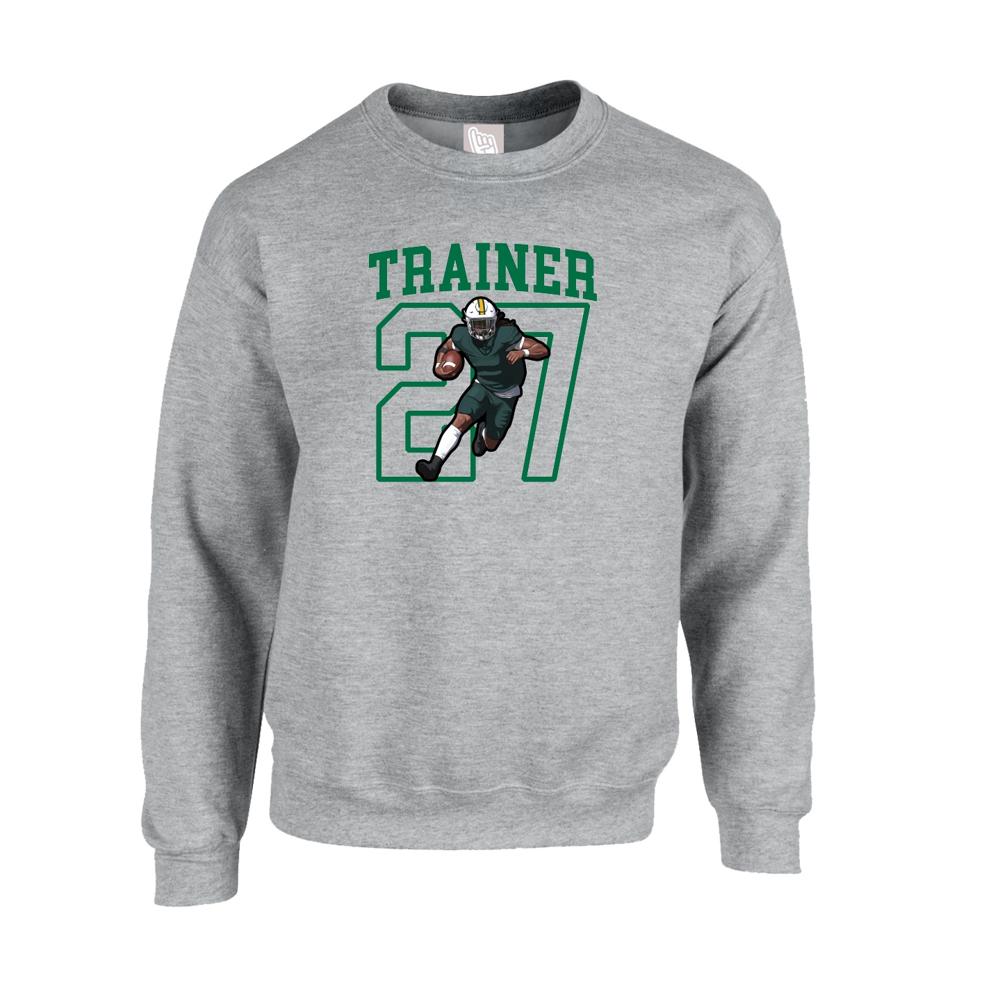 Fleece Crew — Shirsey in Grey