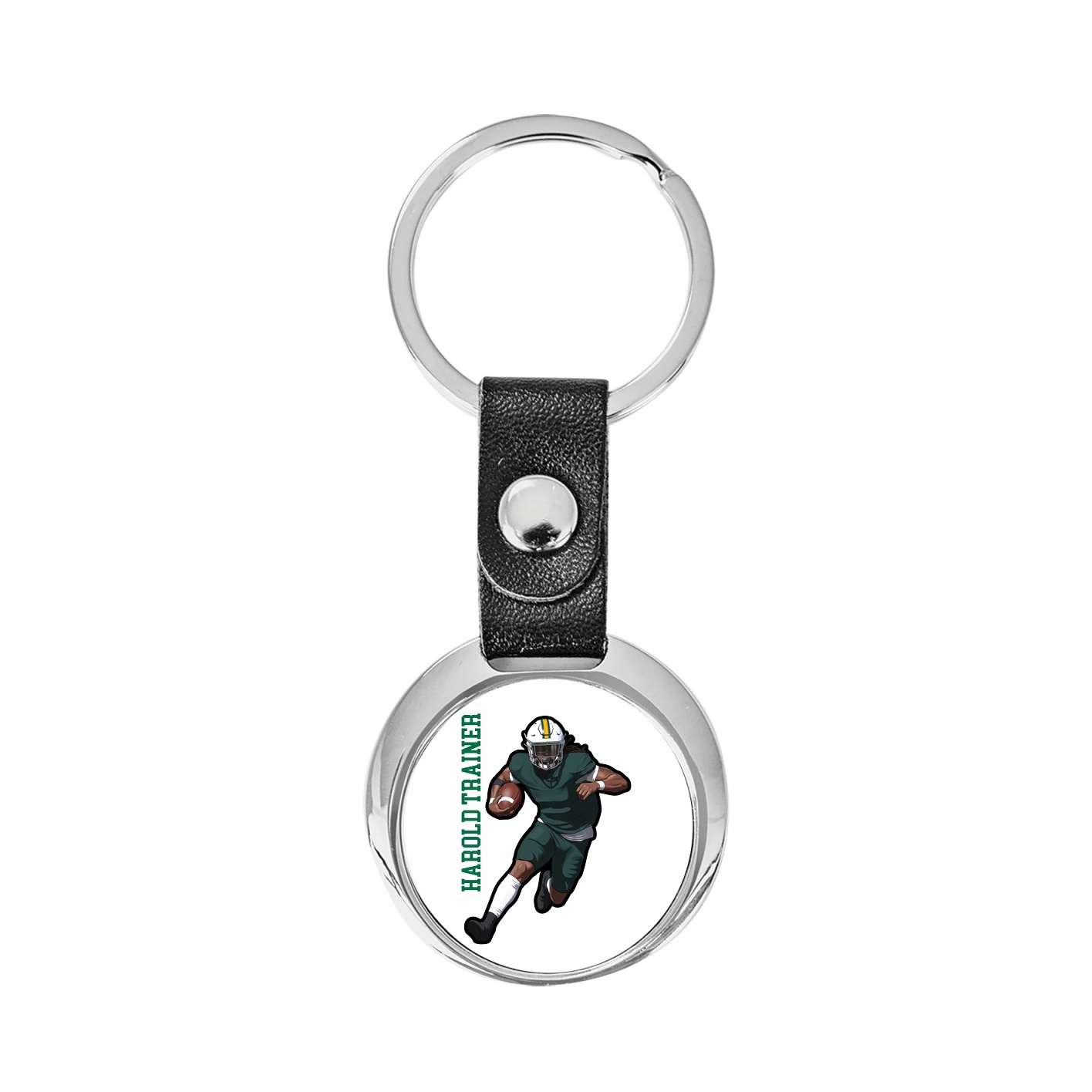Key Chain — Name Vertical in Classic