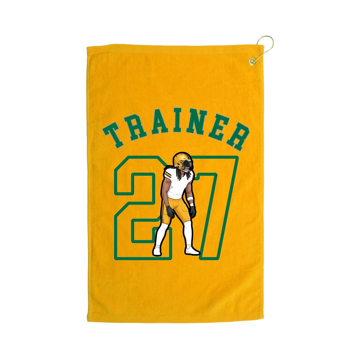 Golf Towel — Shirsey Arch in Gold