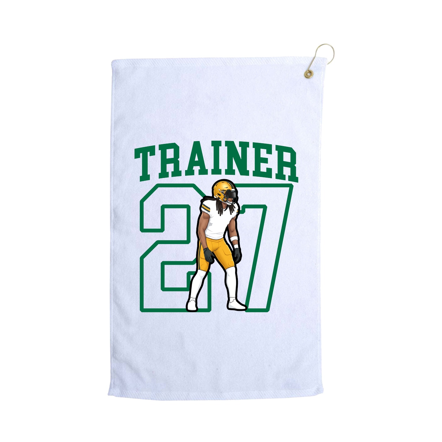 Golf Towel — Shirsey in White