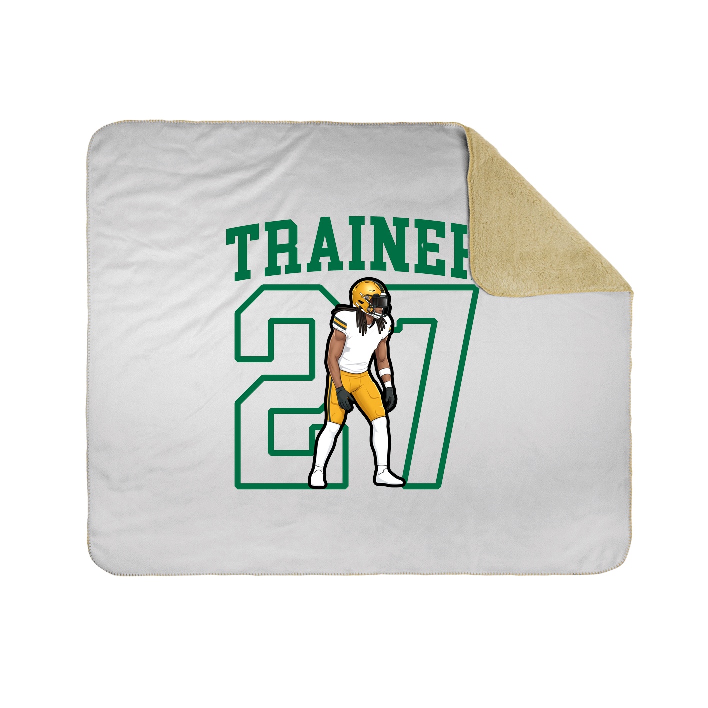 50x60 Sherpa Lined Throw Blanket