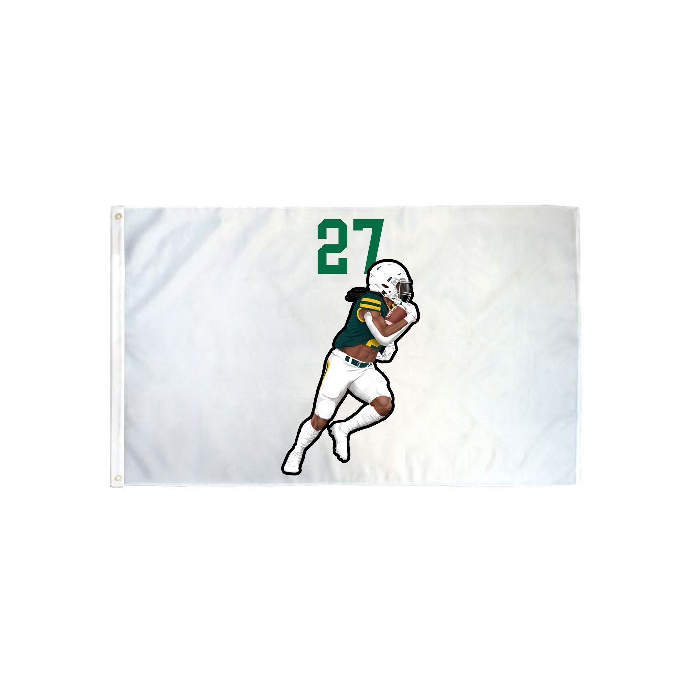 3x5 Flag — Number Top in Classic