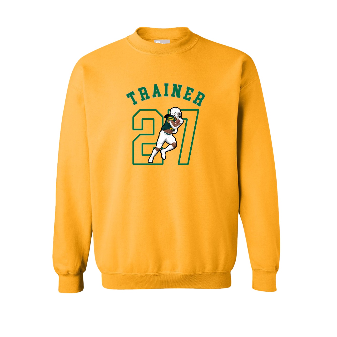 Fleece Crew — Shirsey Arch in Gold