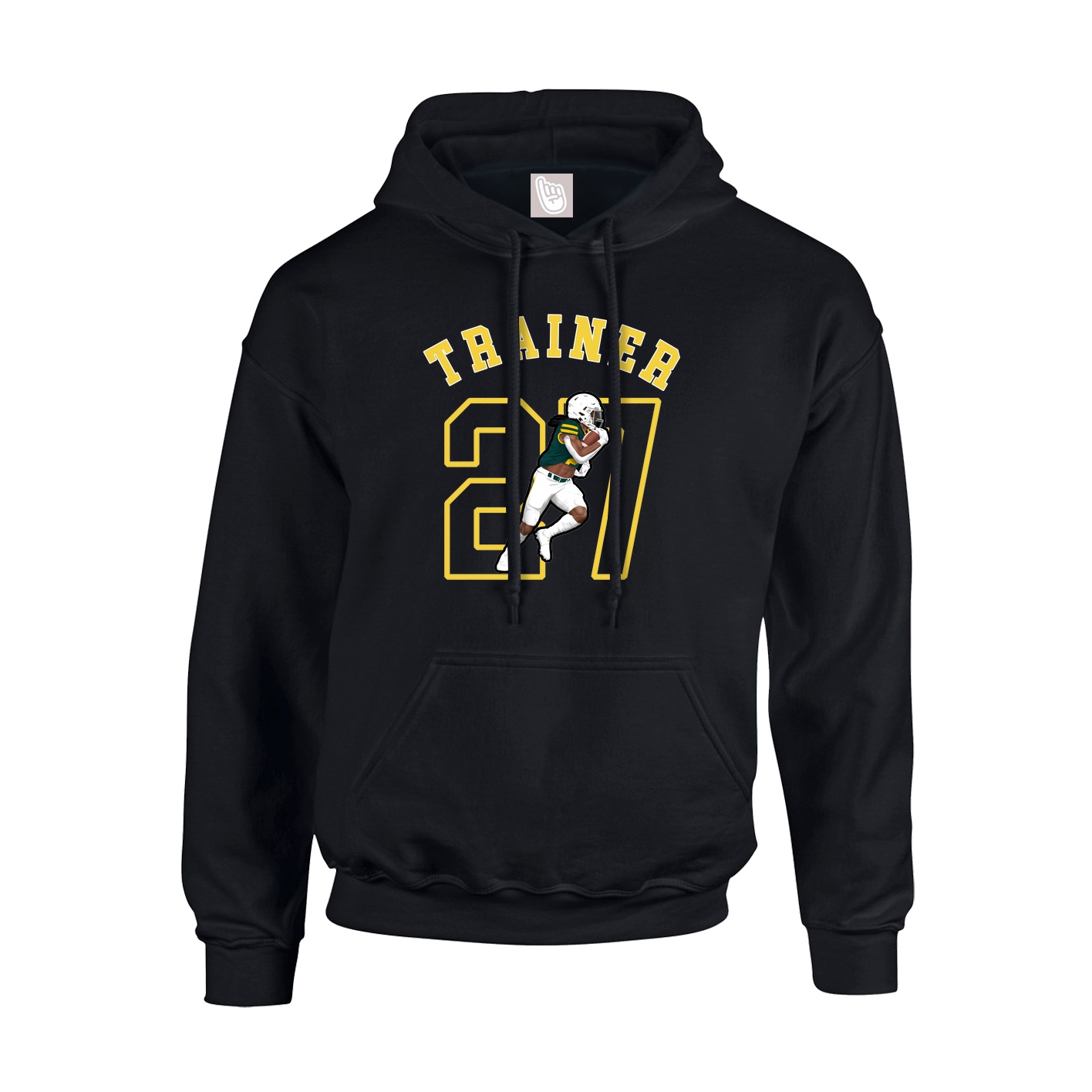 Youth Hoodie — Shirsey Arch in Black
