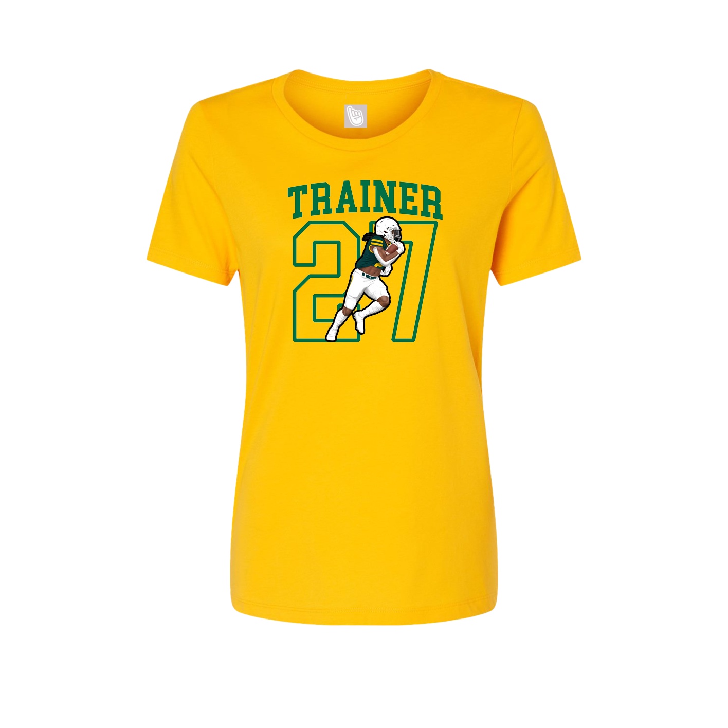 Fitted Women's Tee — Shirsey in Gold
