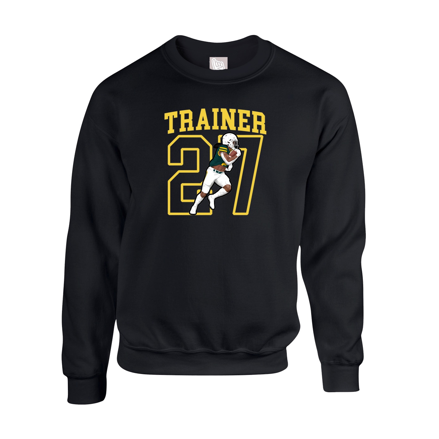Fleece Crew — Shirsey in Black