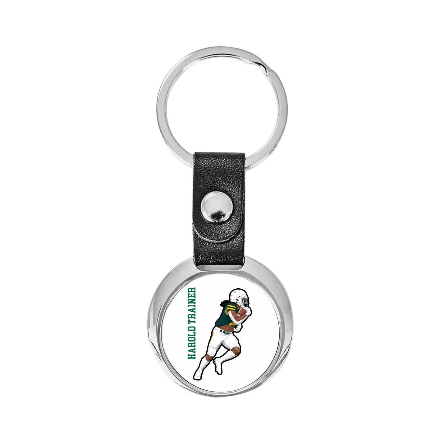 Key Chain — Name Vertical in Classic