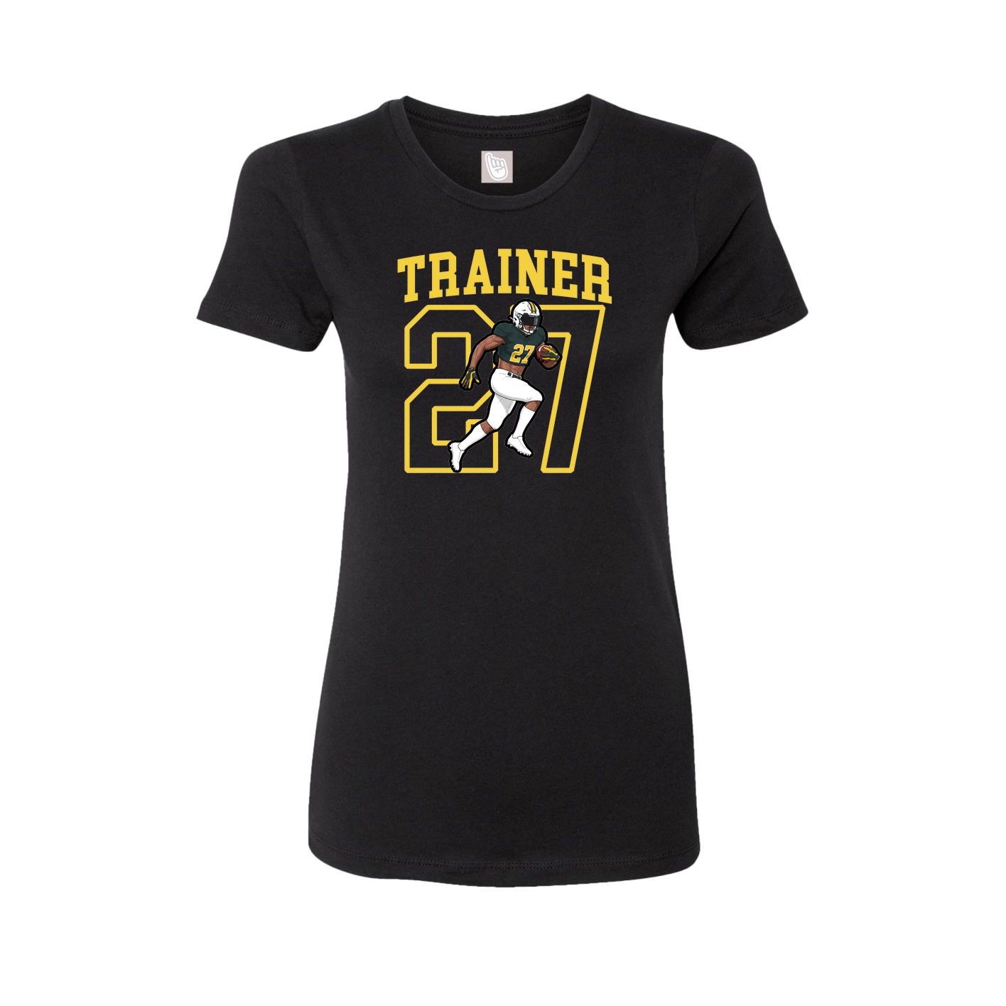 Fitted Women's Tee — Shirsey in Black