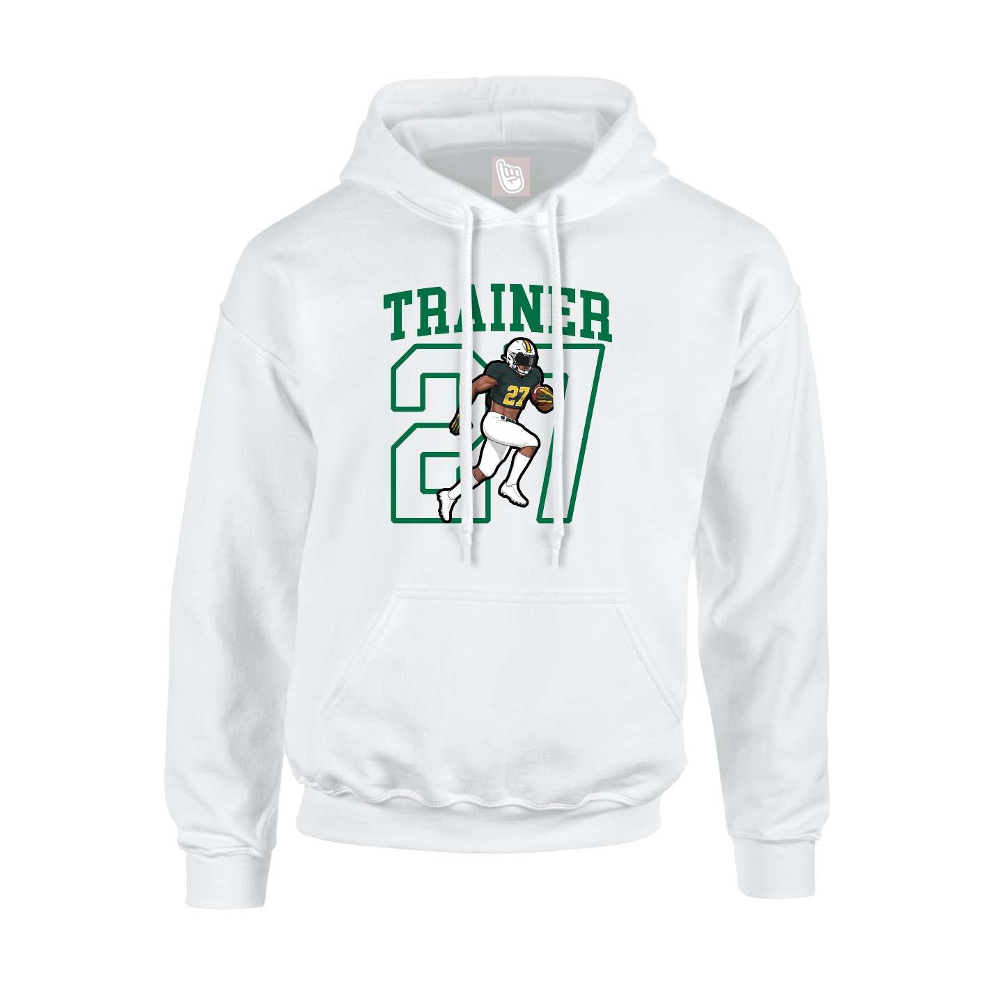 Youth Hoodie — Shirsey in White
