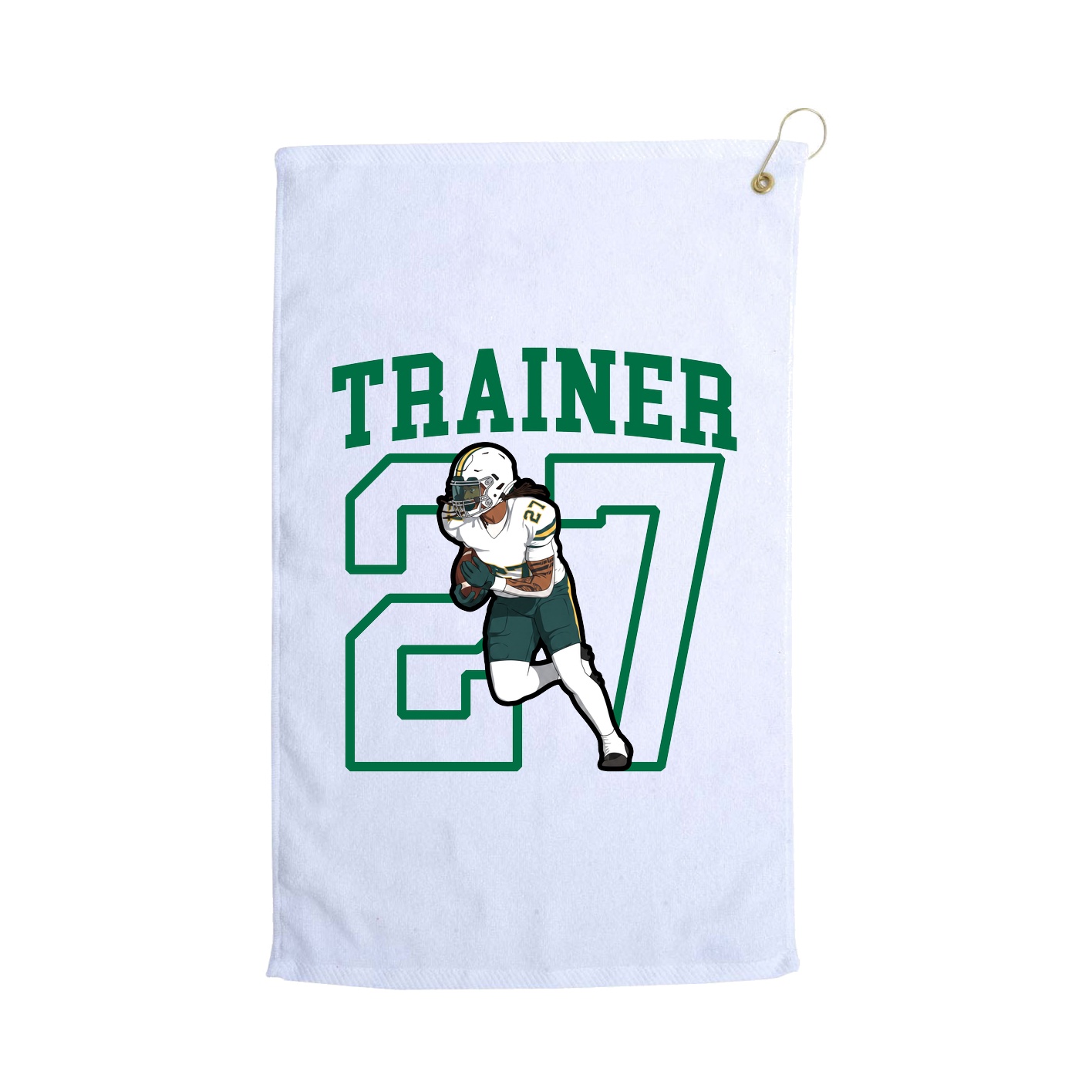 Golf Towel — Shirsey in White