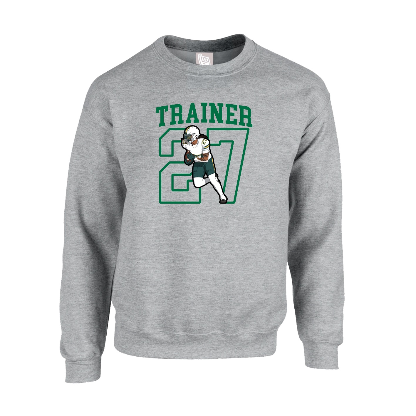 Fleece Crew — Shirsey in Grey