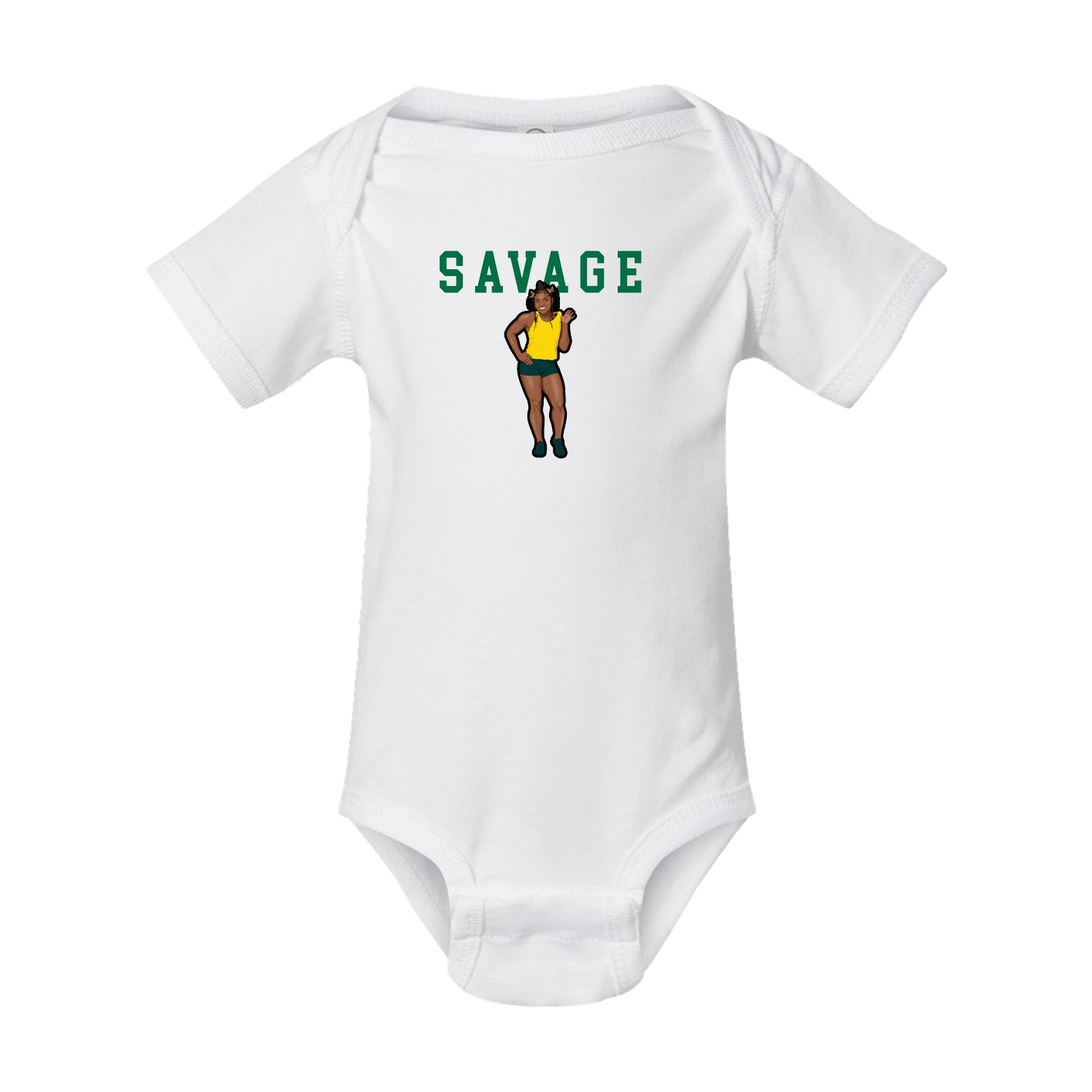 Baby Onesie — Shirsey in White