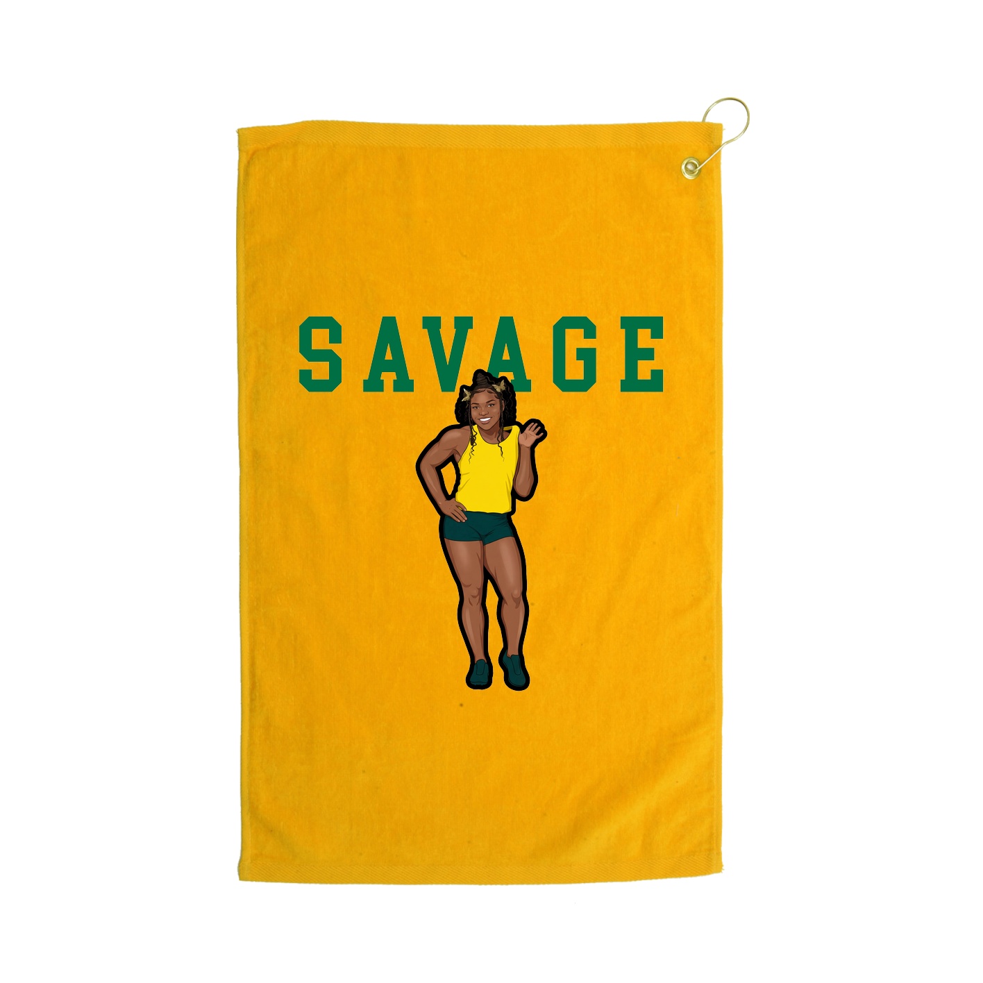 Golf Towel — Shirsey in Gold