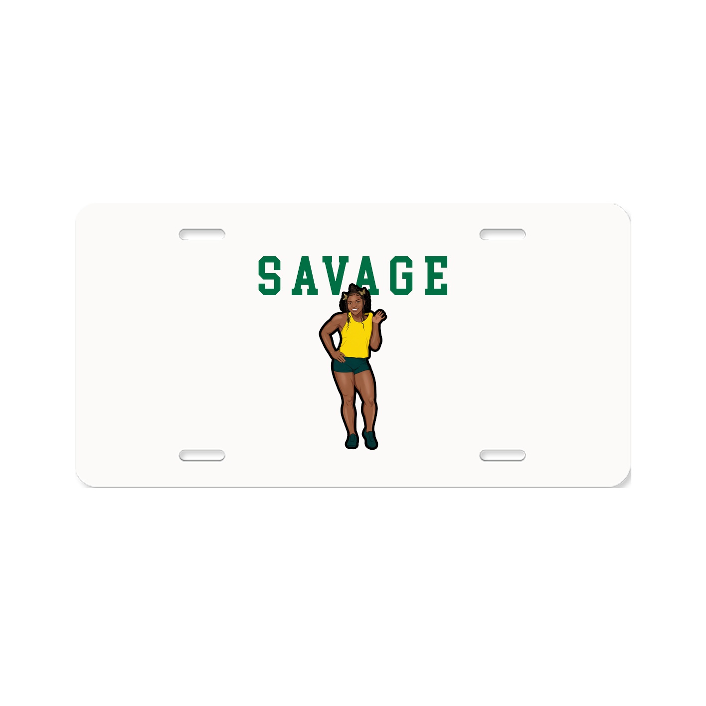 License Plate — Shirsey in Classic