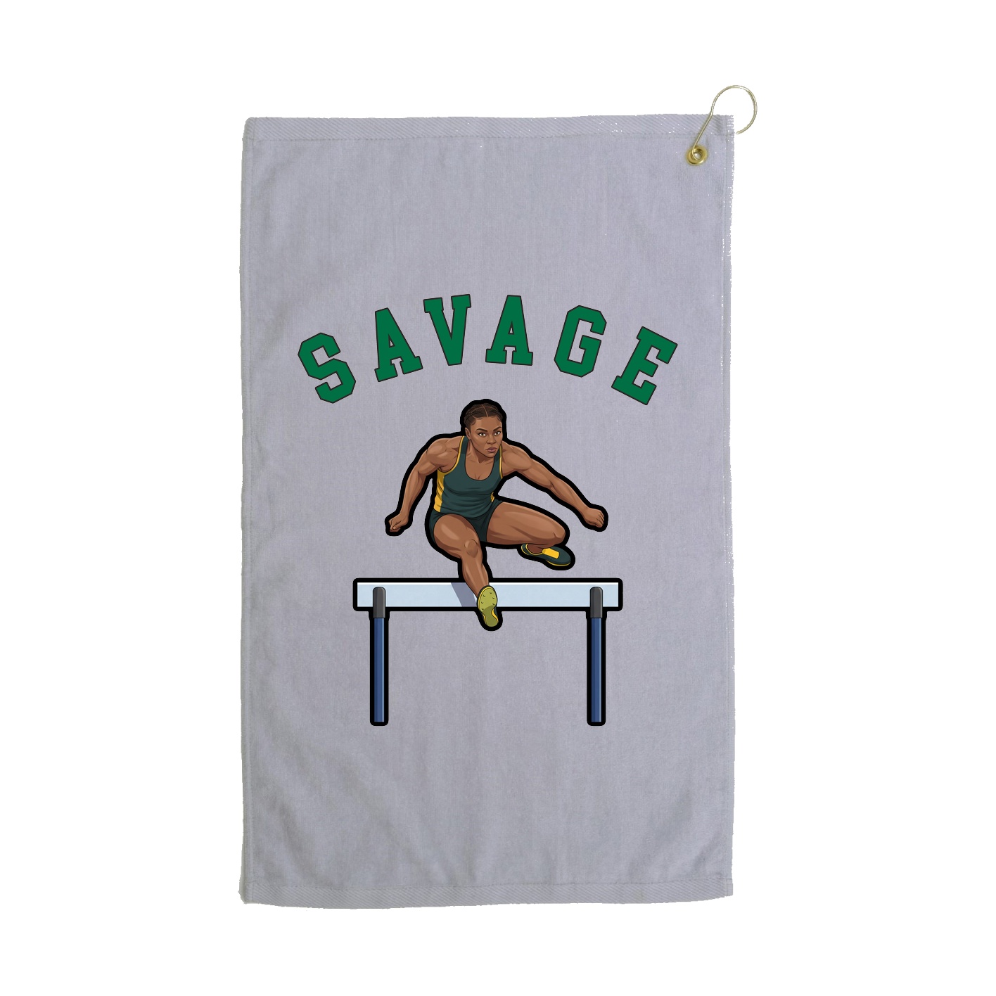 Golf Towel — Shirsey Arch in Grey