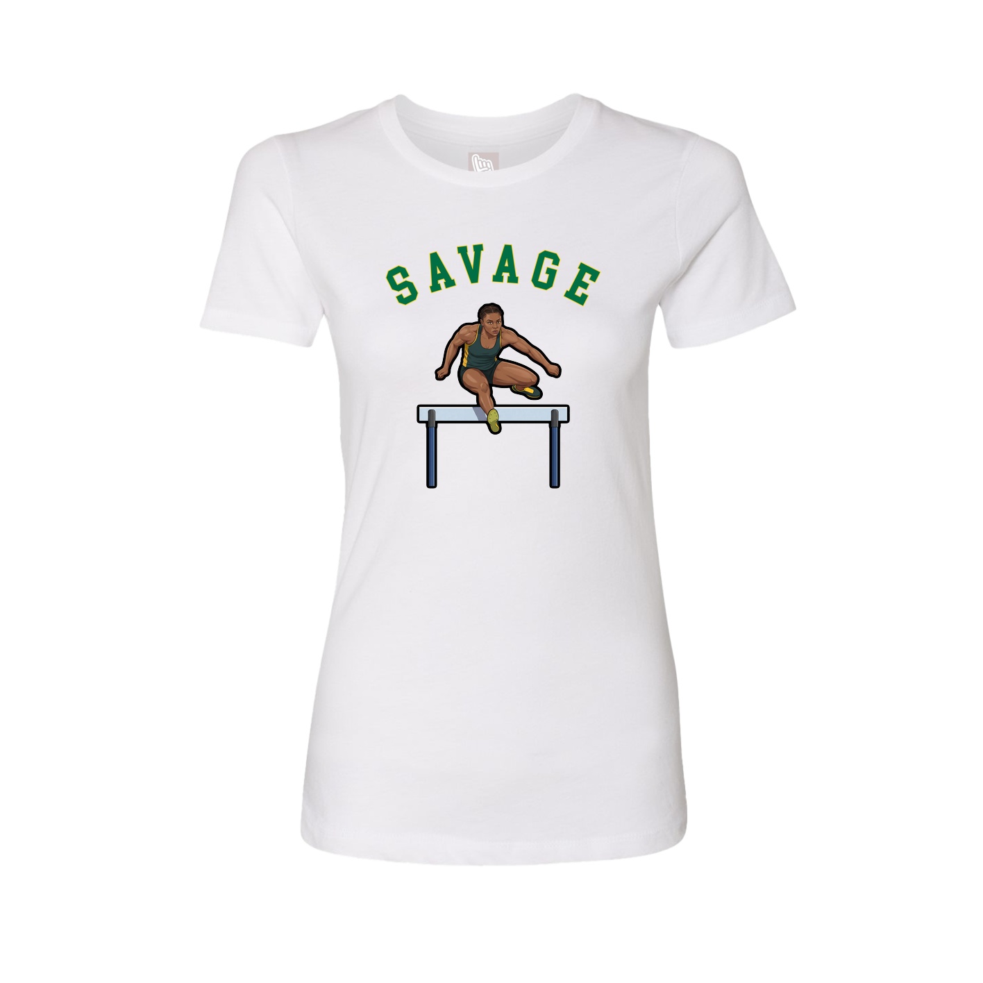 Womens Tee — Shirsey Arch in White