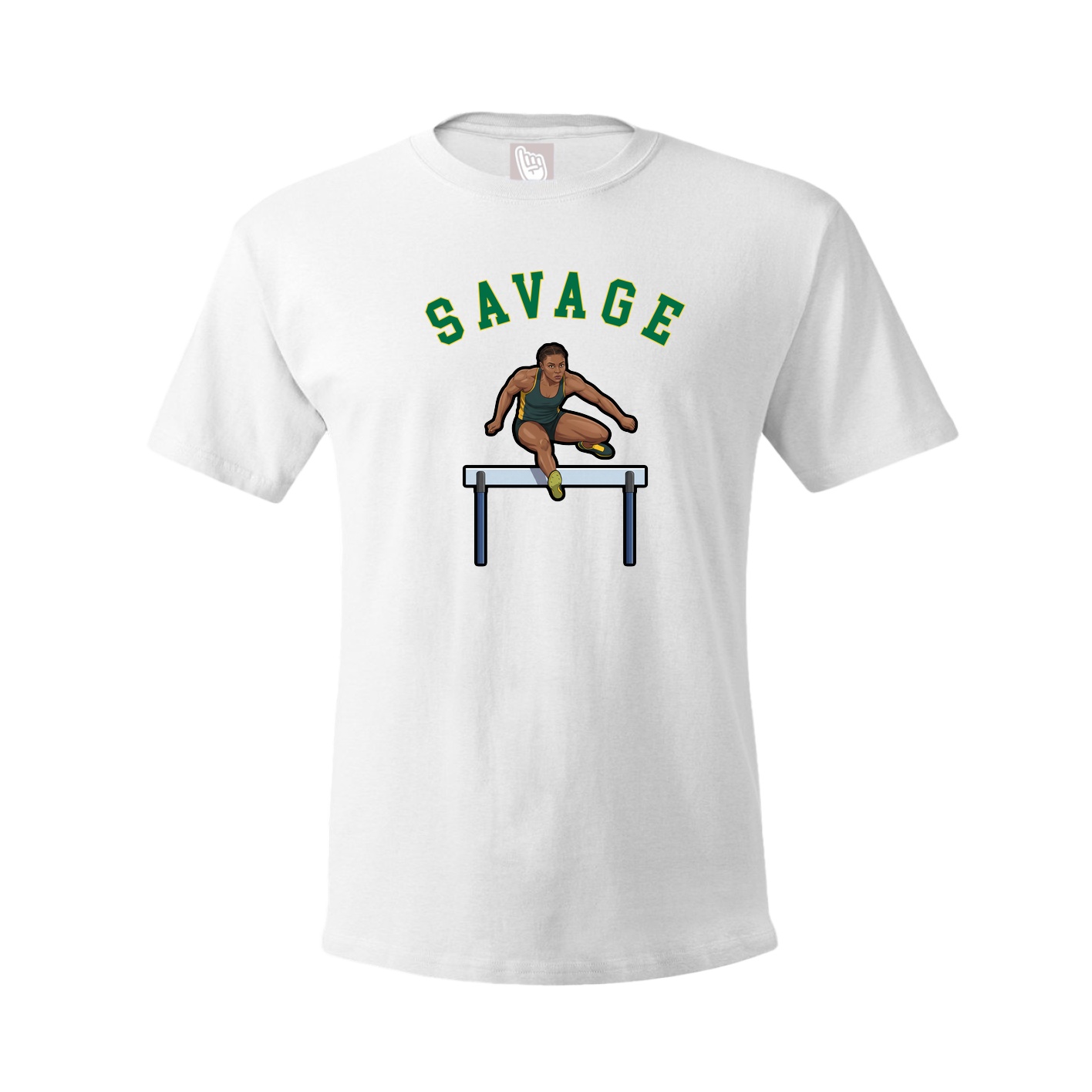 Youth Tee — Shirsey Arch in White