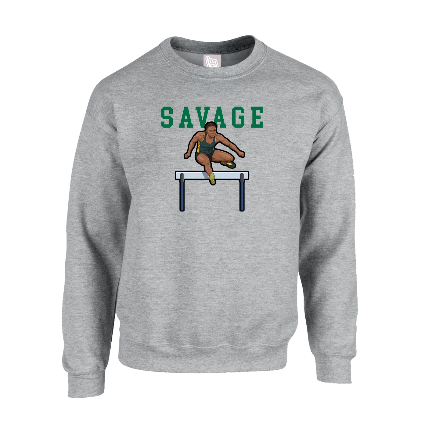Fleece Crew — Shirsey in Grey