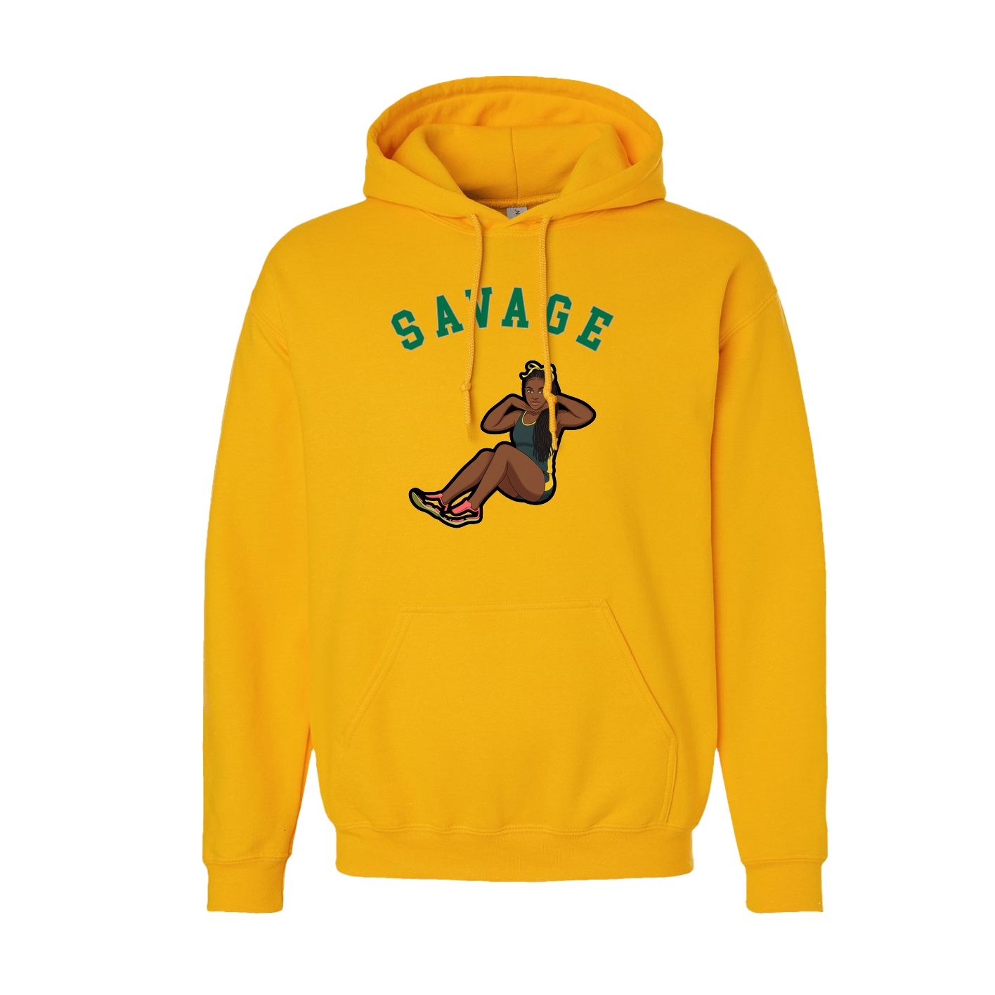 Hoodie — Shirsey Arch in Gold