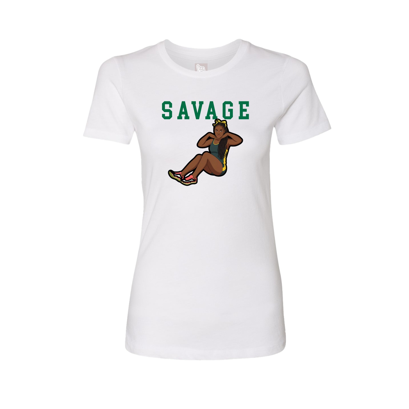 Fitted Women's Tee — Shirsey in White