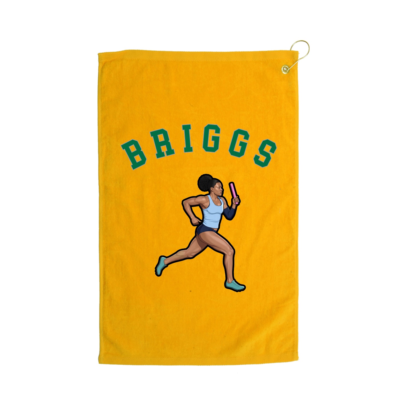Golf Towel — Shirsey Arch in Gold