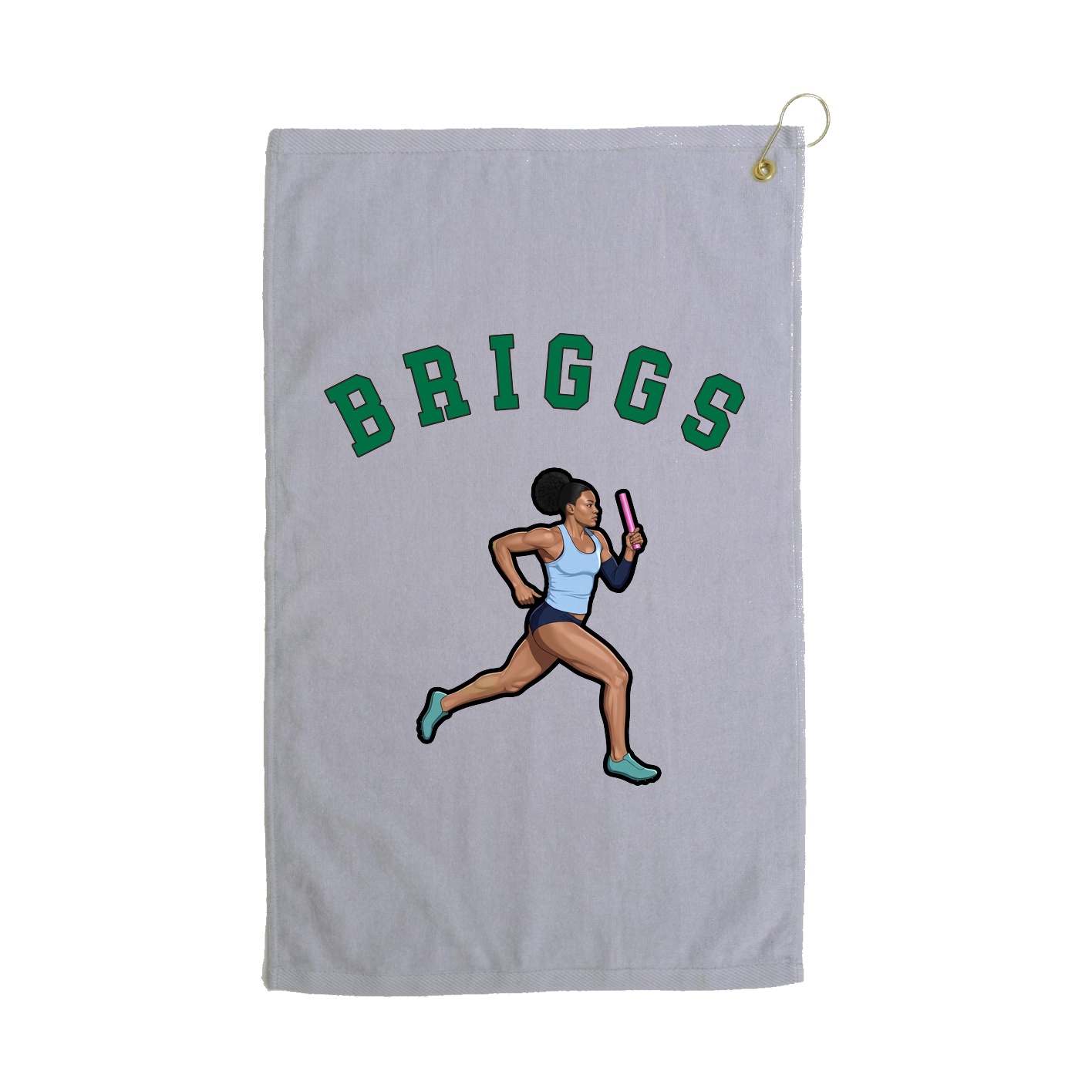 Golf Towel — Shirsey Arch in Grey