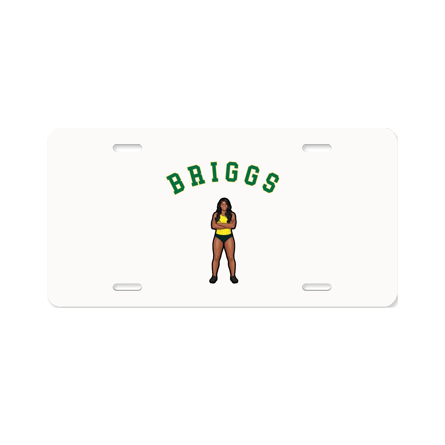 License Plate — Shirsey Arch in Classic