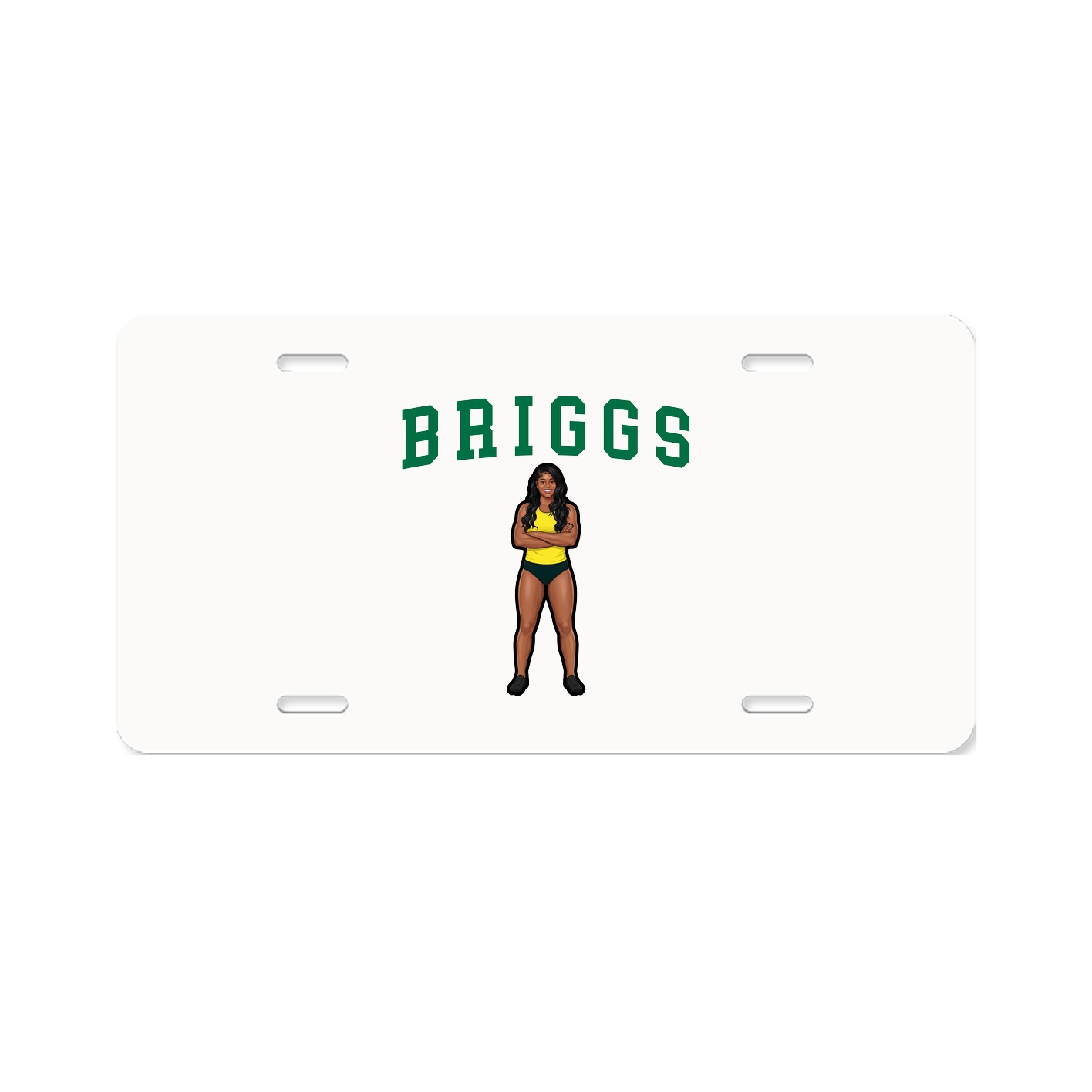 License Plate — Shirsey in Classic