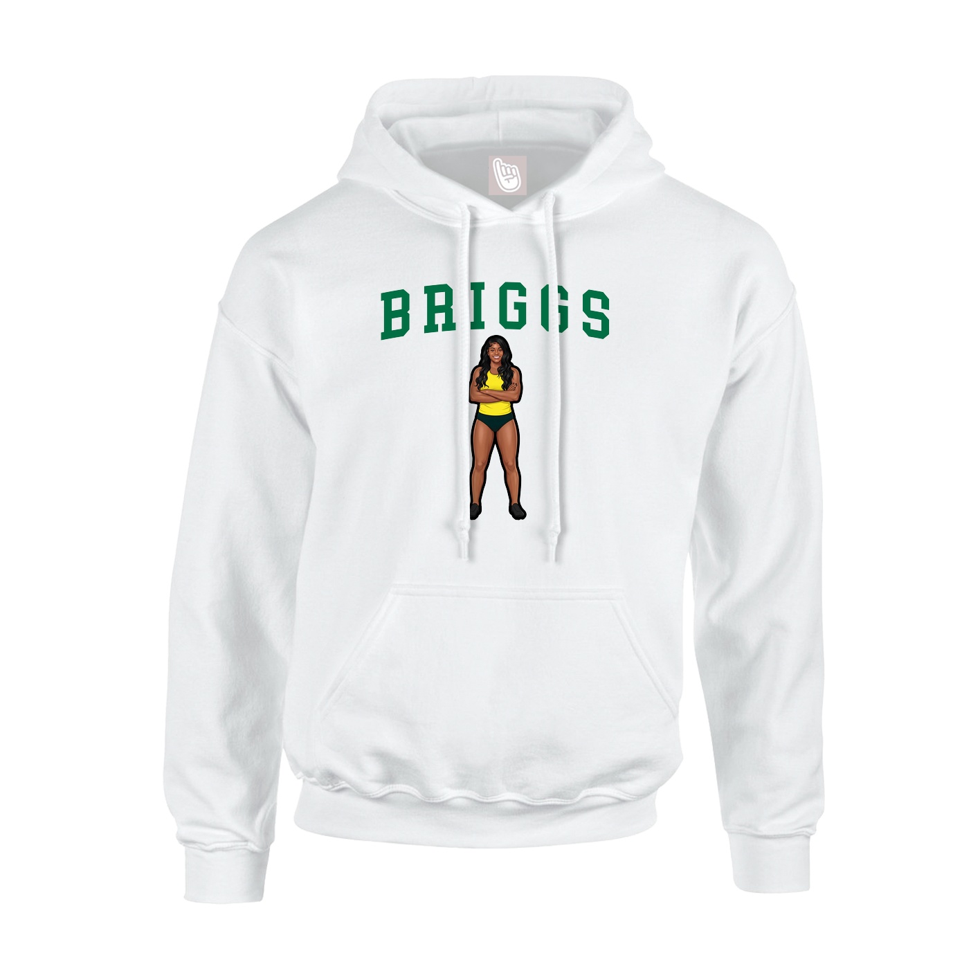 Youth Hoodie — Shirsey in White