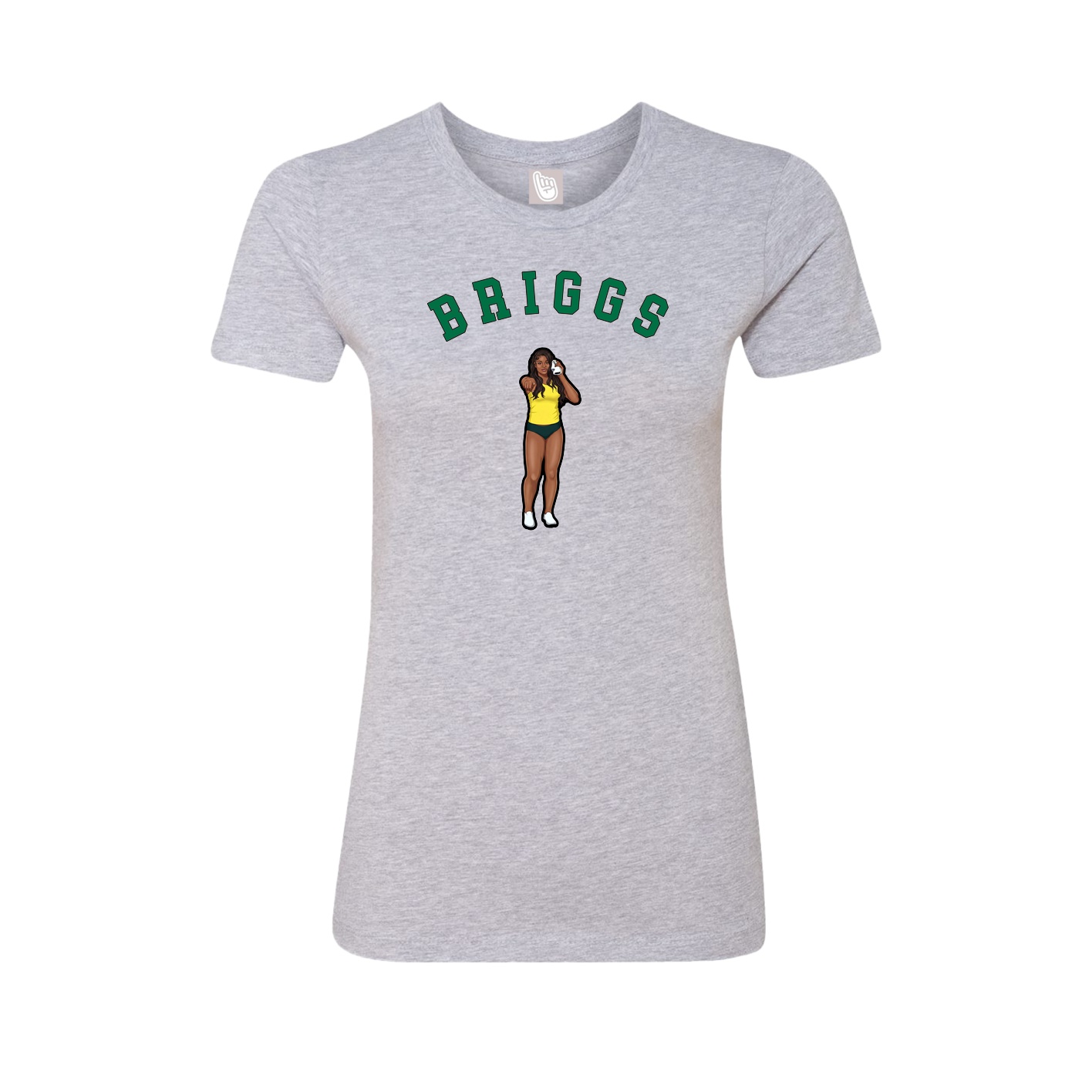 Womens Tee — Shirsey Arch in Grey