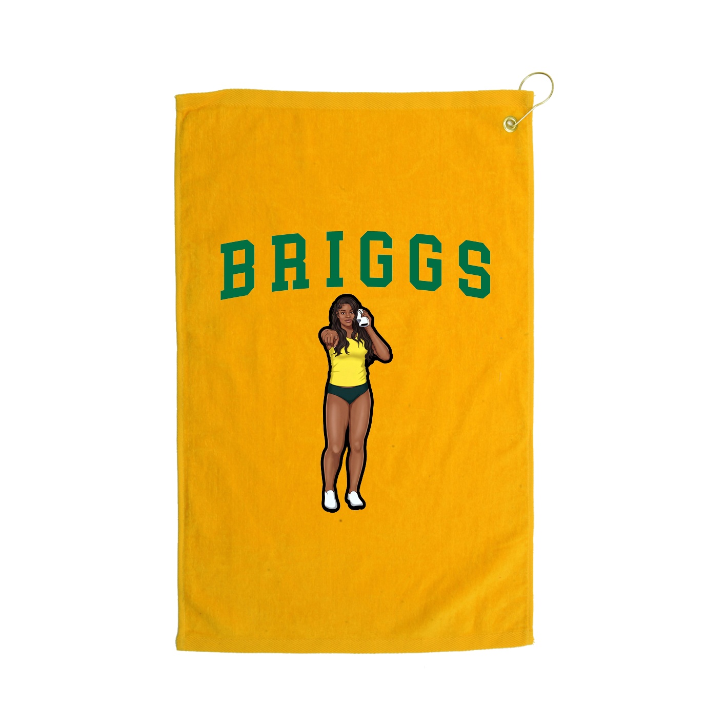 Golf Towel — Shirsey in Gold
