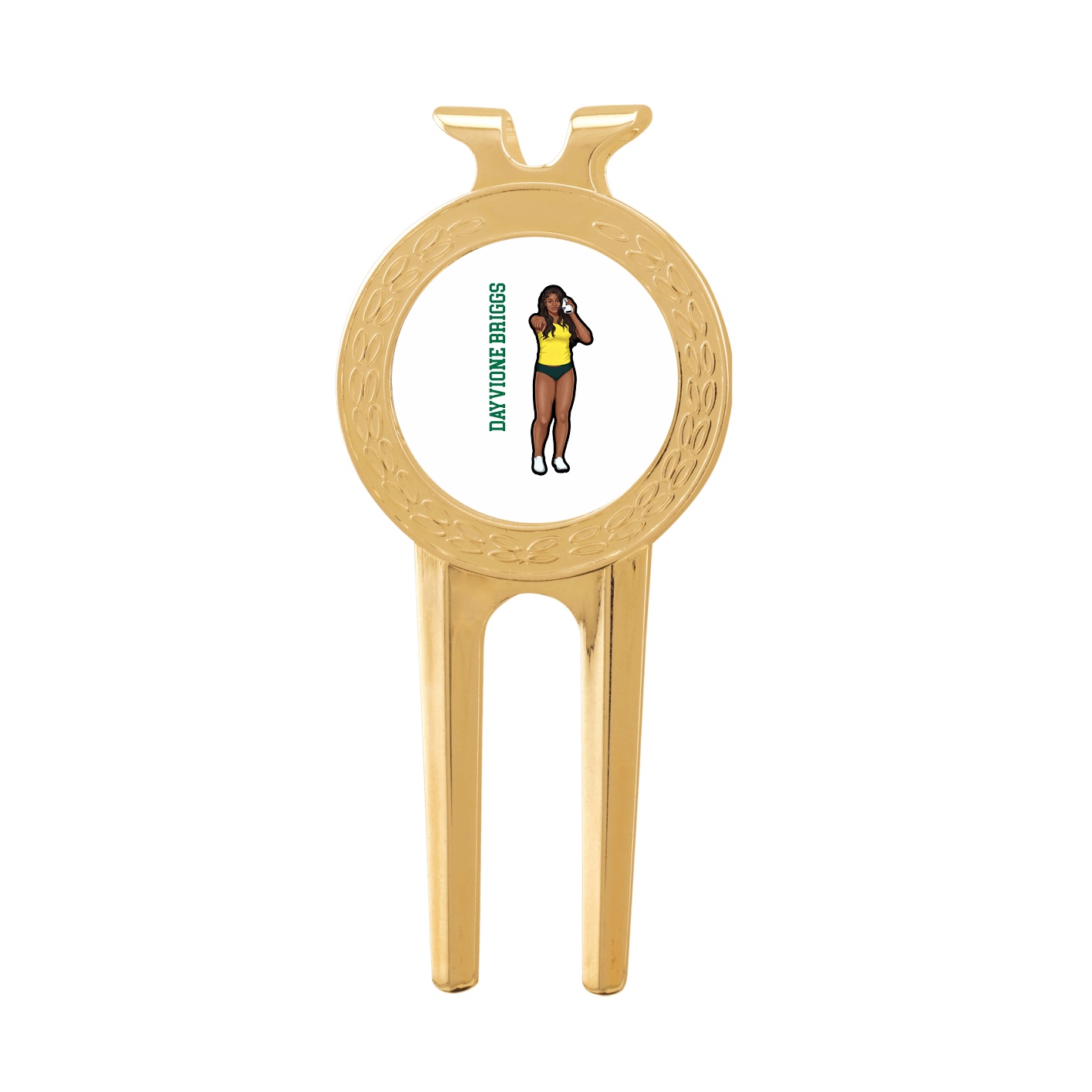 Divot Tool with Ball Marker — Name Vertical in Classic