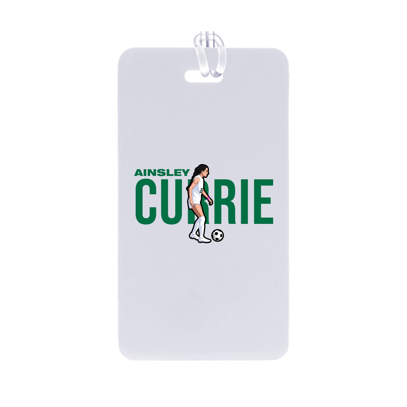 Bag Tag — Player Name in Classic