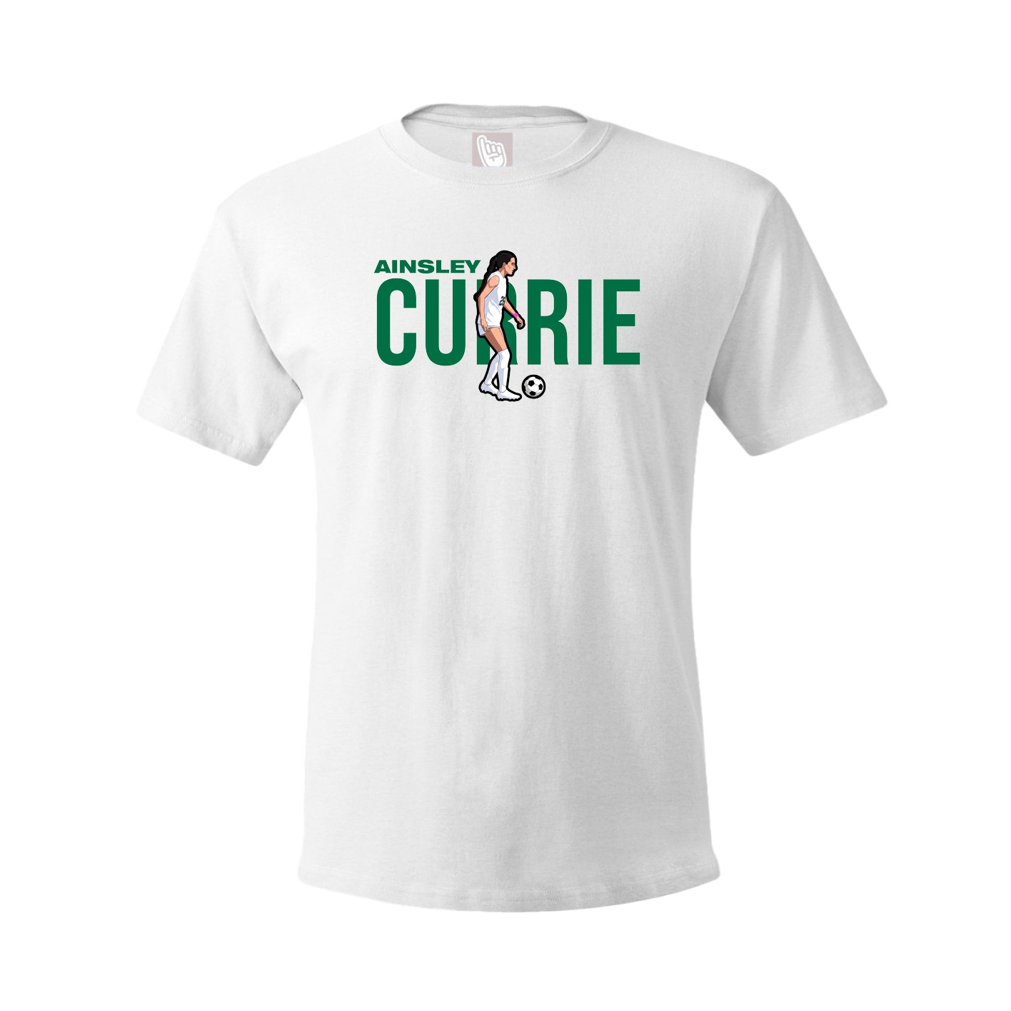Tee — Player Name in White