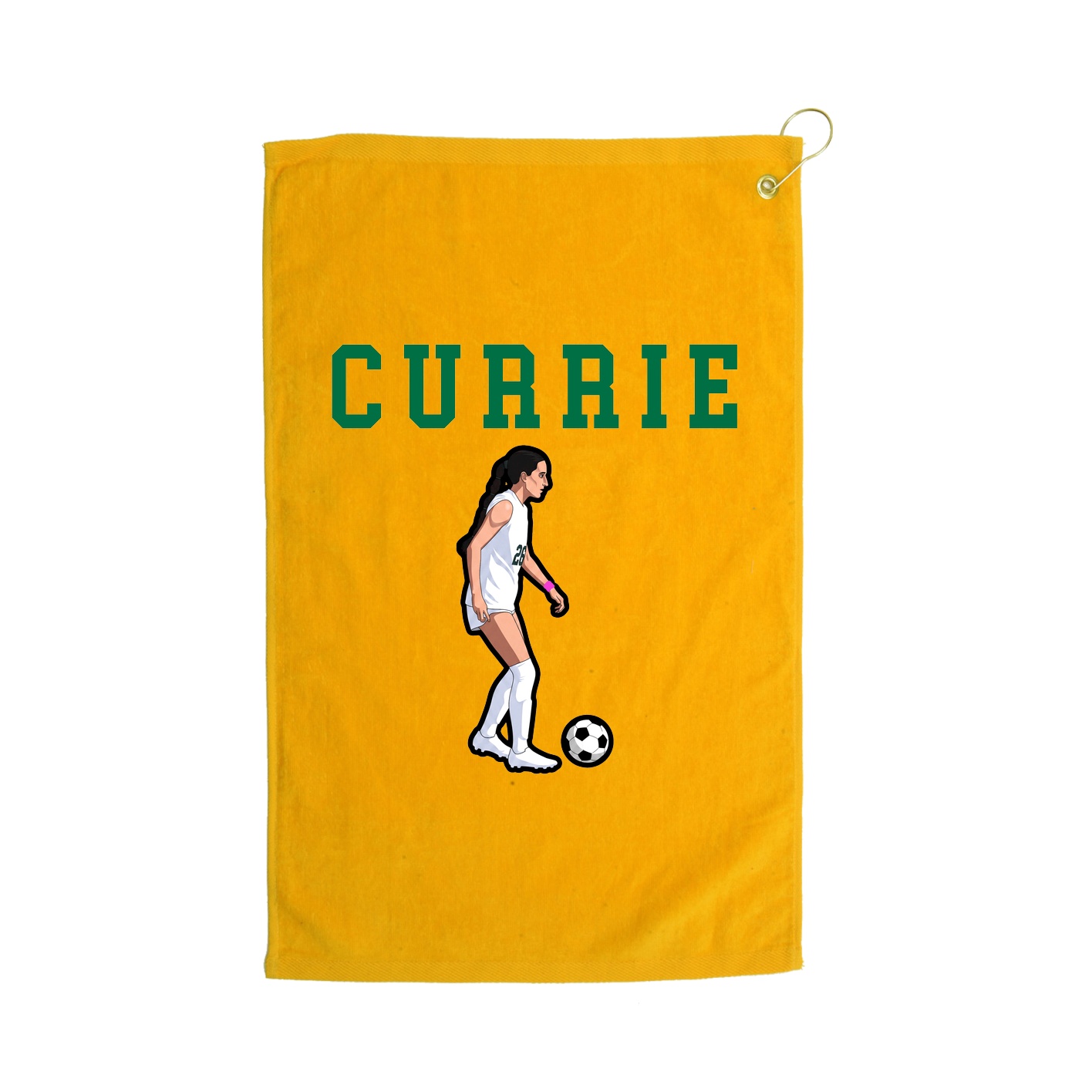 Golf Towel — Shirsey in Gold