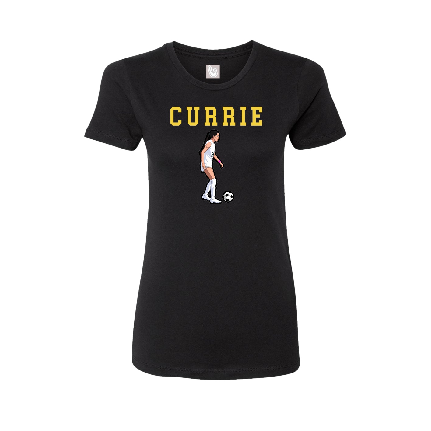 Fitted Women's Tee — Shirsey in Black
